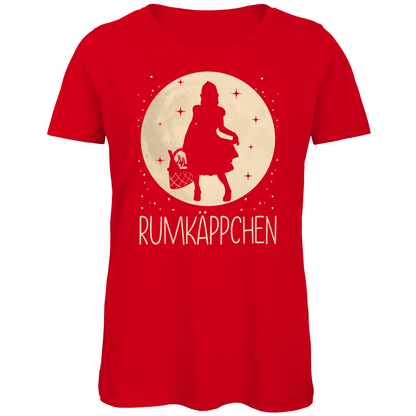Mond Prinzessin - Rumkäppchen - Damen Premium Bio T-Shirt Red