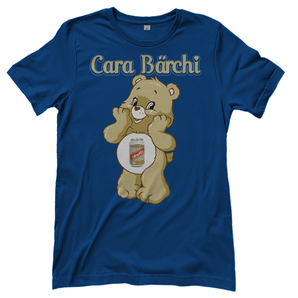 Cara Bärchi - Glücksbärchi - Damenshirt Royal Blue