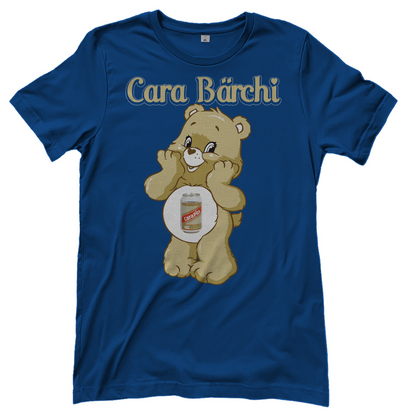 Cara Bärchi - Glücksbärchi - Damenshirt Royal Blue