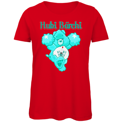 Hubi Bärchi - Glücksbärchi - Damen Premium Bio T-Shirt Red