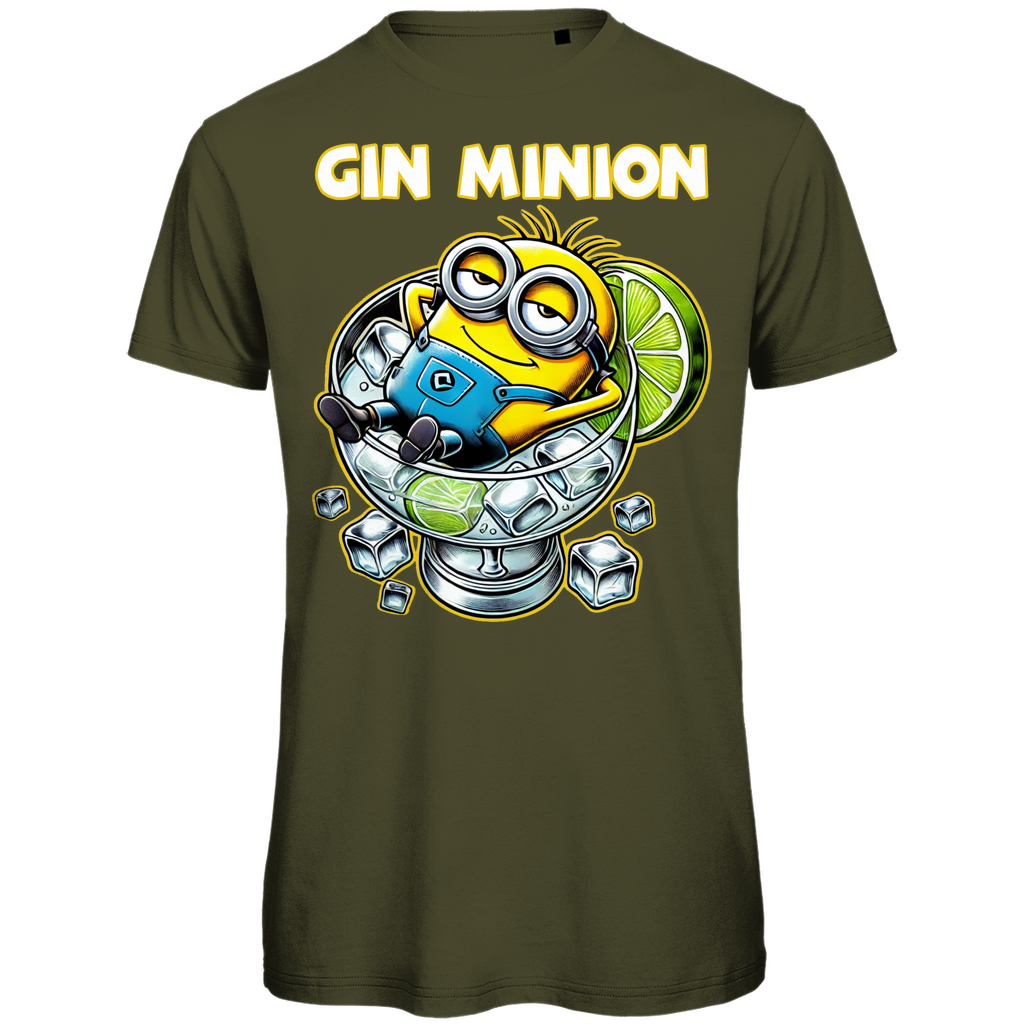 Gin Minion - Herren Premium Bio T-Shirt