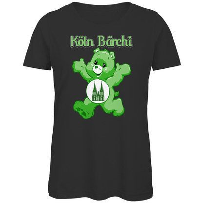 Köln Bärchi - Glücksbärchi - Damen Premium Bio T-Shirt Black