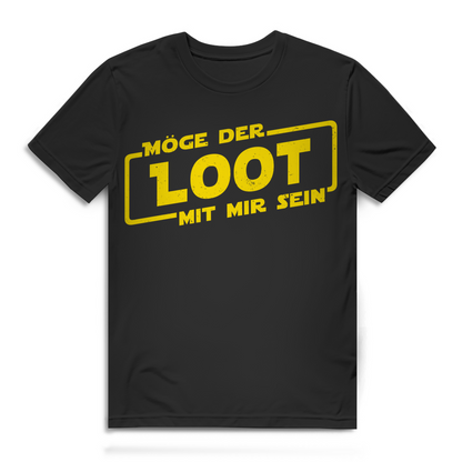 Möge der Loot mit mir sein Herren T-Shirt – Gamer Shirt für Männer