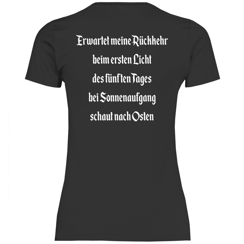 Ich gehe jetzt Bier trinken HDR - Beidseitiger Druck - Damenshirt