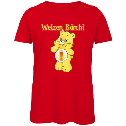 Weizen Bärchi - Glücksbärchi - Damen Premium Bio T-Shirt Red