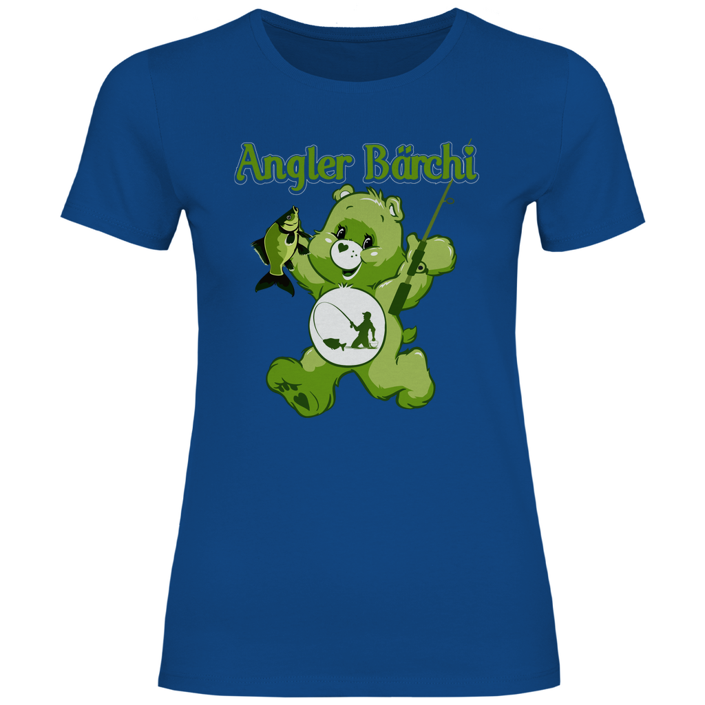 Angler Bärchi - Glücksbärchi - Damenshirt