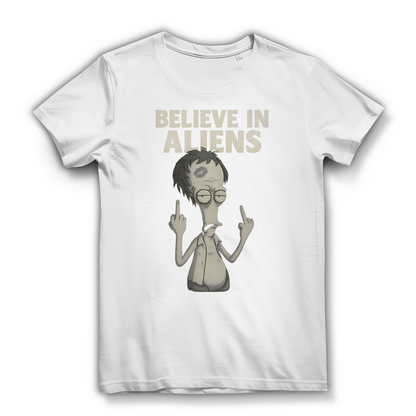 Roger Smith American Dad Believe in Aliens - Damen Premium Bio T-Shirt