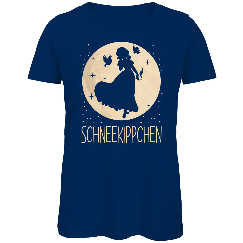 Mond Prinzessin - Schneekippchen - Damen Premium Bio T-Shirt