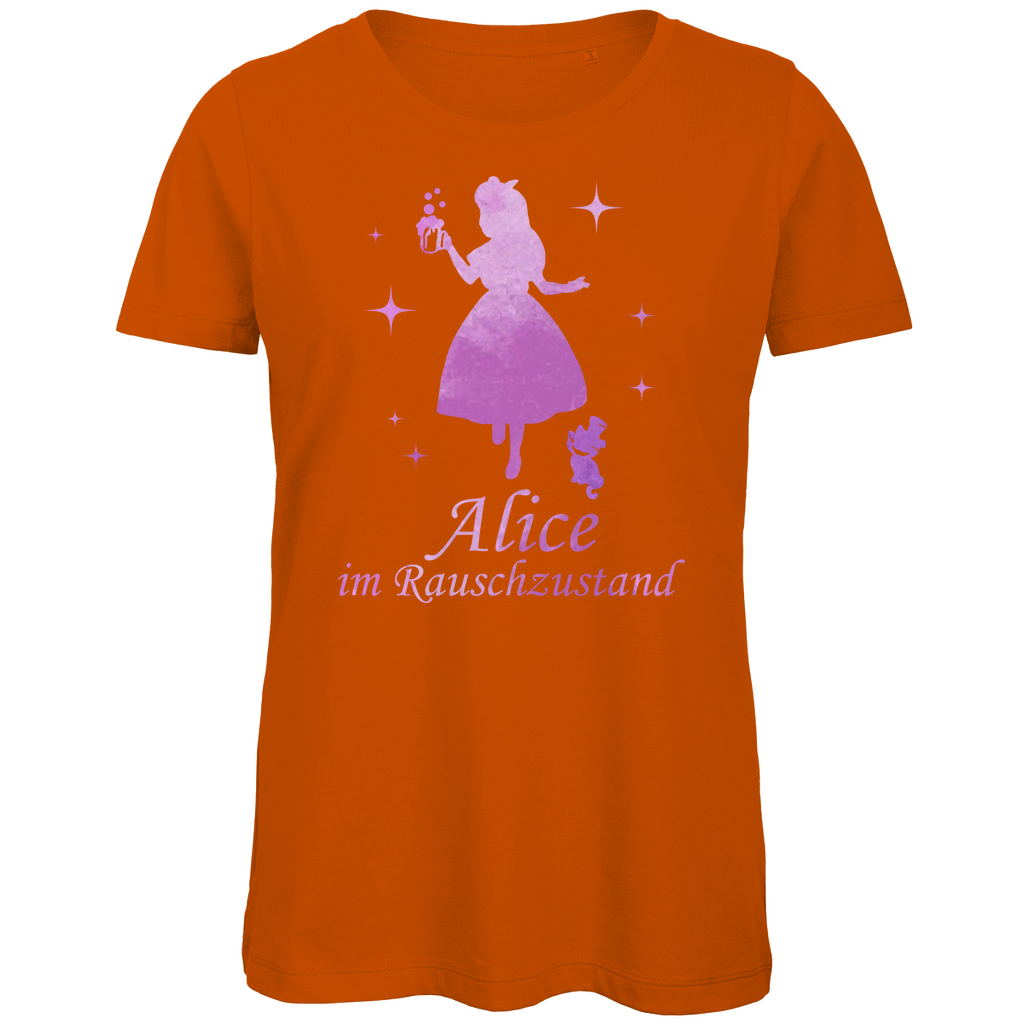 Alice im Rauschzustand - Prinzessin Aquarell - Damen Premium Bio T-Shirt