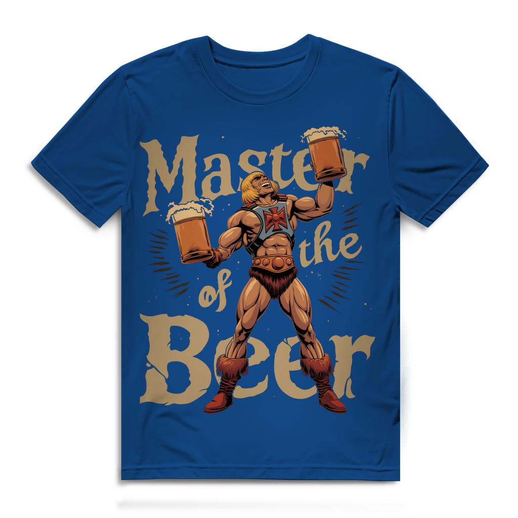 He-Man Master of the Beer - Herren Premium Bio T-Shirt Royal Blue