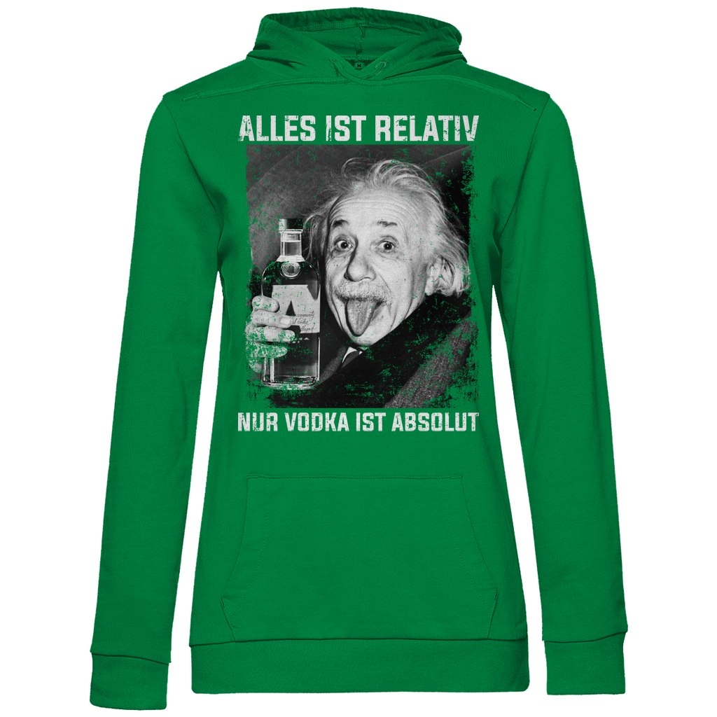 Alles ist relativ nur Vodka ist absolut - Damen Hoodie