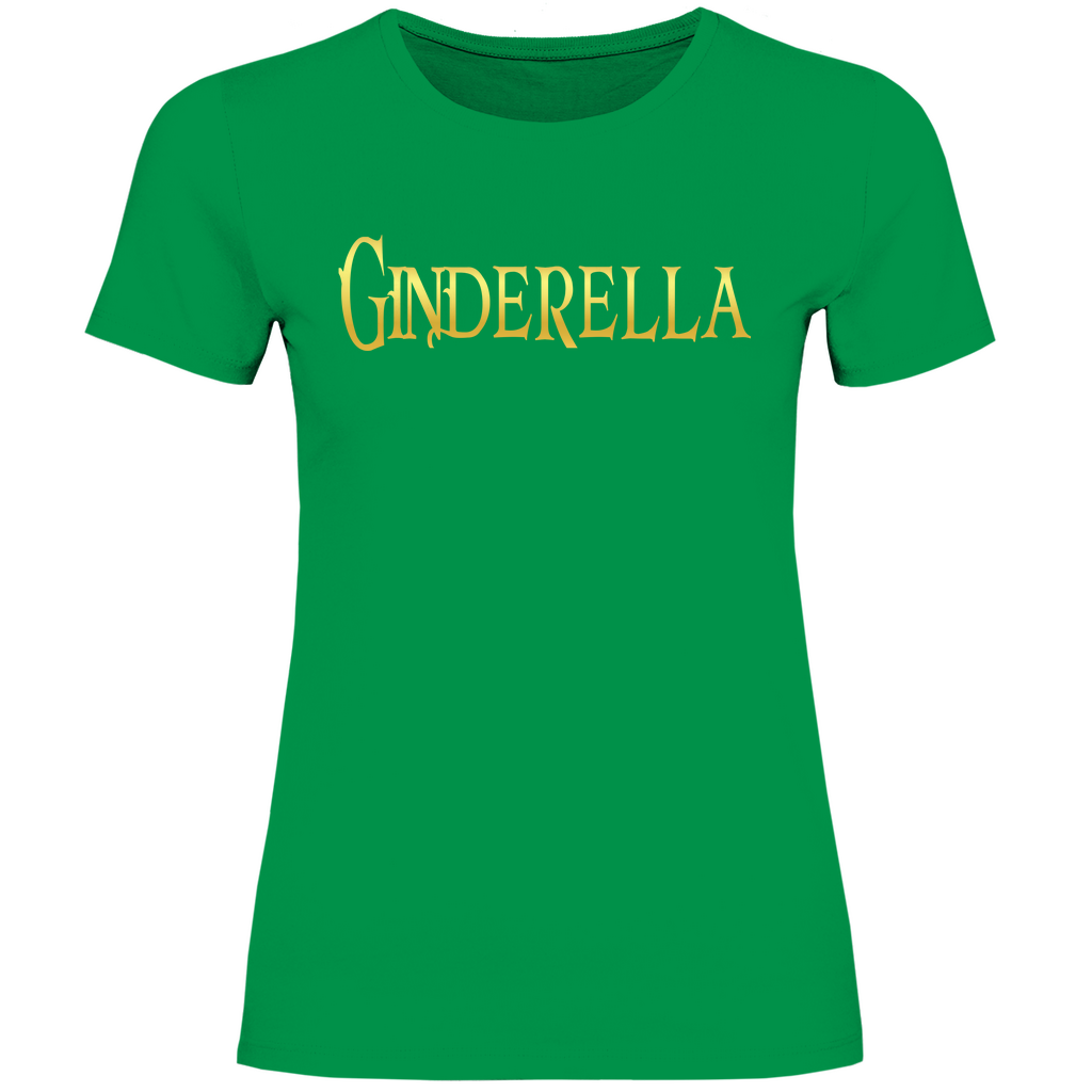 Ginderella - Prinzessin Gold - Damenshirt