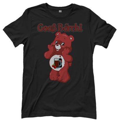 Goaß Bärchi - Glücksbärchi - Damenshirt Black