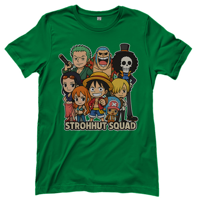 One Piece Strohhut Squad - Damen T-Shirt