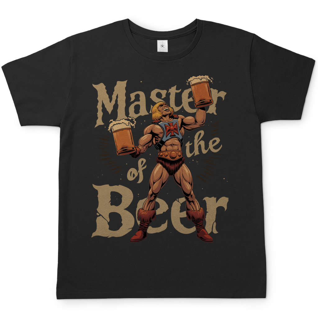 He-Man Master of the Beer - Herren T-Shirt Black