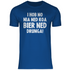 I hob no nia ned koa Bier ned drunga - Herren Shirt Royal Blue