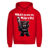 Böses Bärchi Kettensäge Herren Premium Bio Hoodie Red