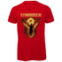 Strammsein Du Ich Wir Bier - Herren Premium Bio V-Neck T-Shirt Red