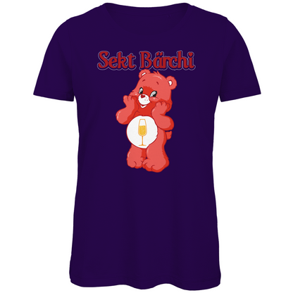 Sekt Bärchi - Glücksbärchi - Damen Premium Bio T-Shirt Urban Purple