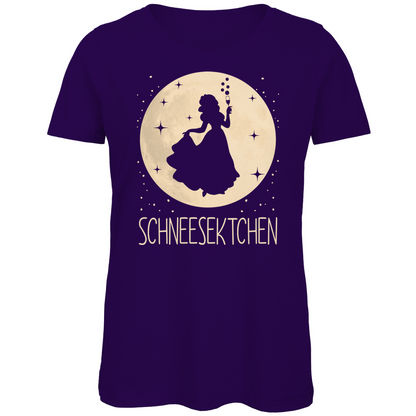 Mond Prinzessin - Schneesektchen - Damen Premium Bio T-Shirt Urban Purple