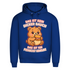 Herren Premium Bio Hoodie Das Ist Kein Dicker Bauch Das Ist Ein Feinkost Gewölbe Teddybär Royal