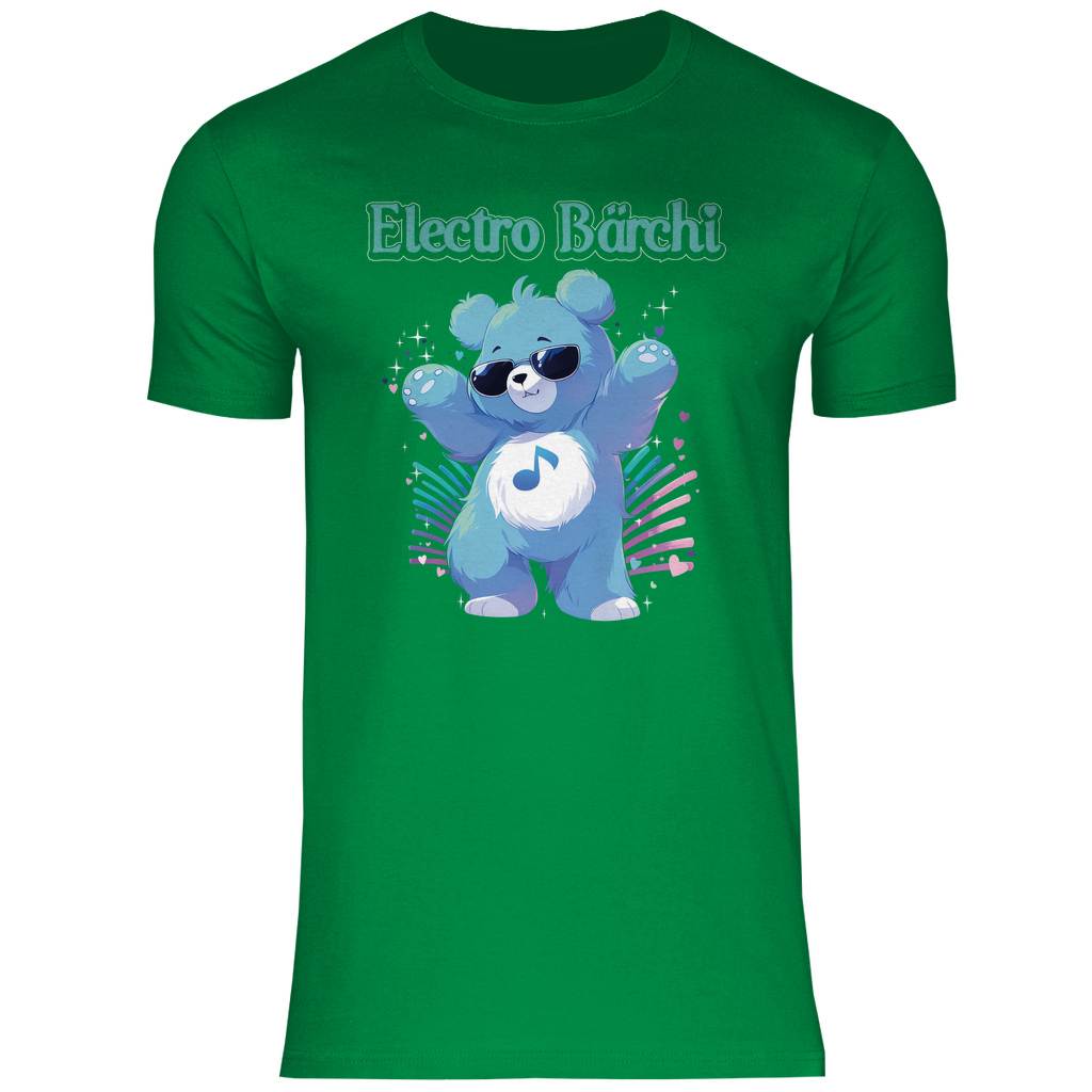 Electro Bärchi - Glücksbärchi - Herren Shirt