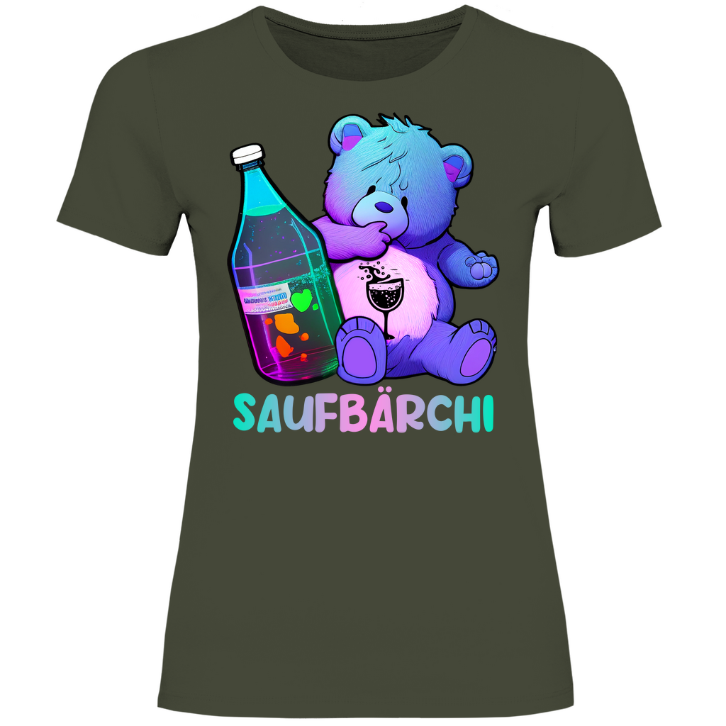 Saufbärchi - Damenshirt