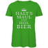 Halt´s Maul und hol Bier - Damen Premium Bio T-Shirt Real Green