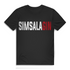 Herren Shirt Simsalagin lustiges Gin Spruch T-Shirt Party Alkohol Geschenk Fun Black