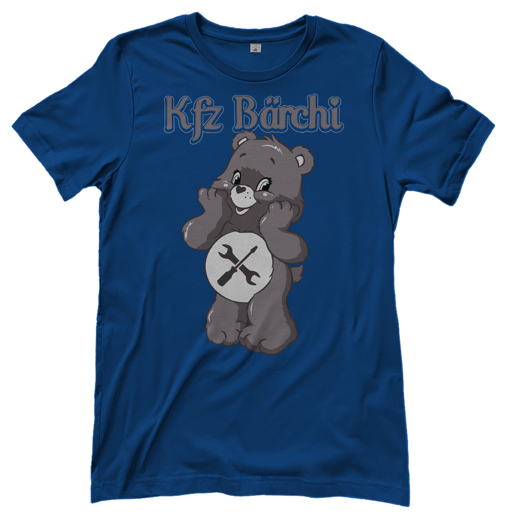 KFZ Bärchi - Glücksbärchi - Damenshirt Royal Blue