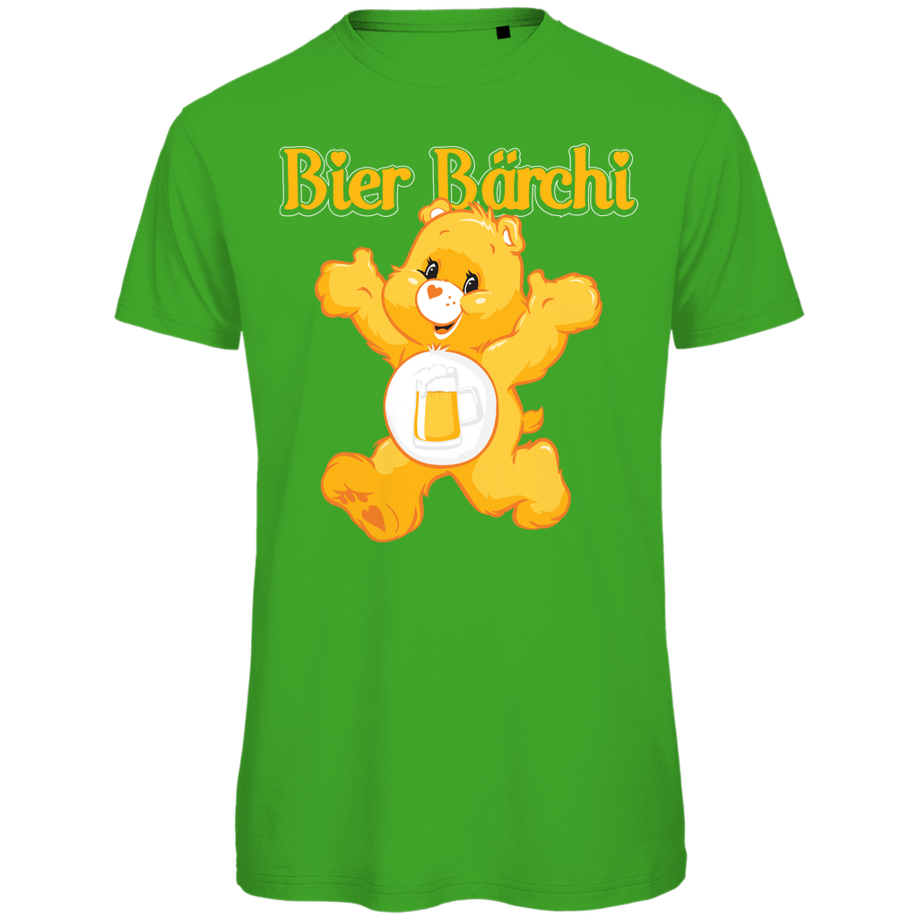 Bier Bärchi Glücksbärchi - Herren Premium Bio T-Shirt Real Green