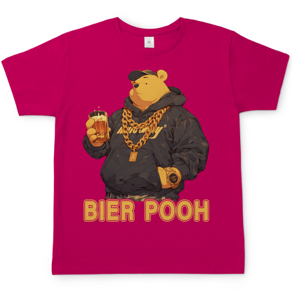 Winnie the Bier Pooh - Herren Shirt Sorbet