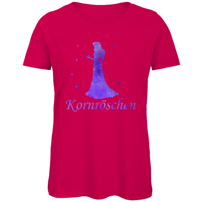 Kornröschen - Prinzessin Aquarell - Damen Premium Bio T-Shirt
