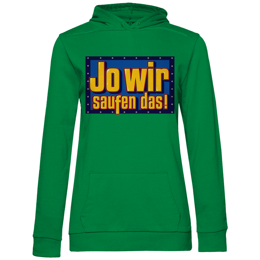 Jo wir saufen das - Bob der Baumeister - Damen Hoodie