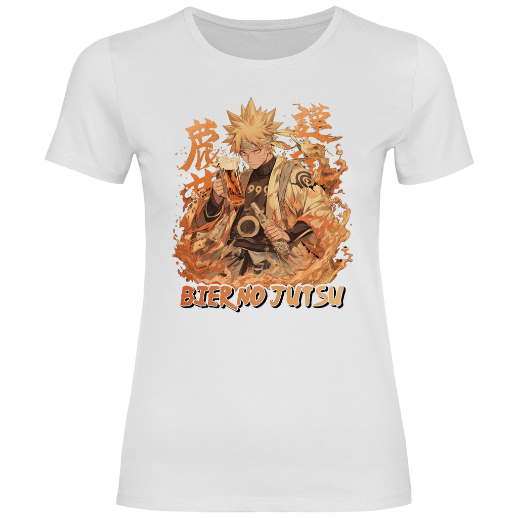 Naruto Bier no Jutsu - Damenshirt