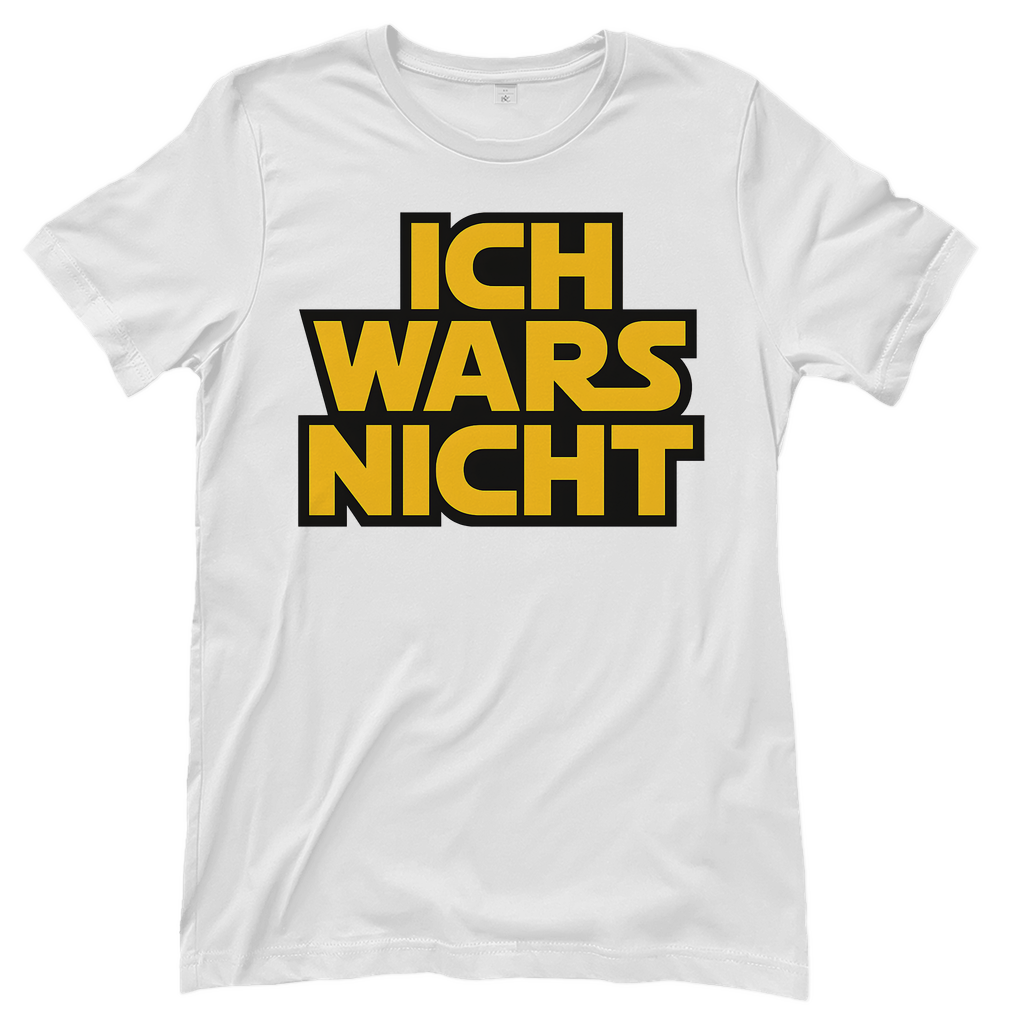 Ich Wars Nicht - Damen T-Shirt White