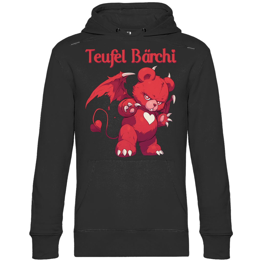 Teufel Bärchi - Glücksbärchi - Unisex Hoodie Black