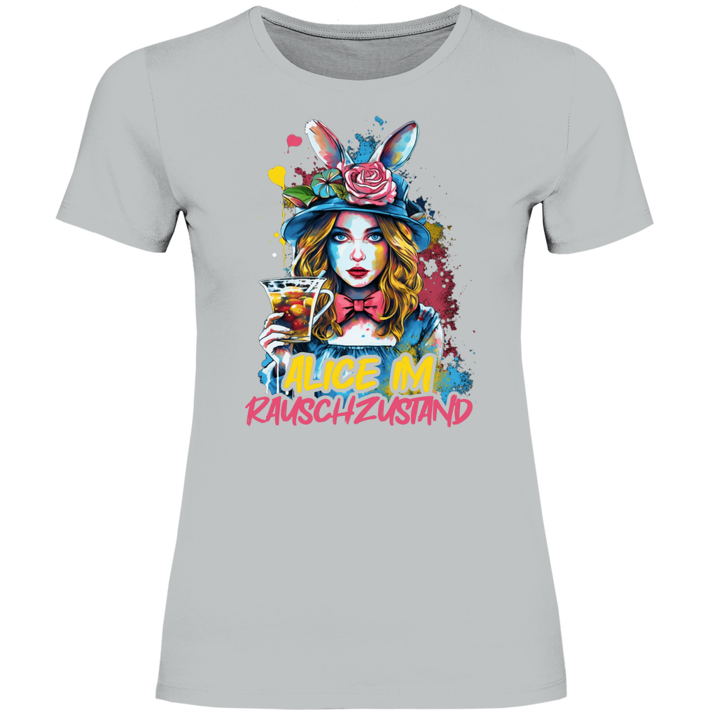 Alice im Rauschzustand Bunt - Damenshirt