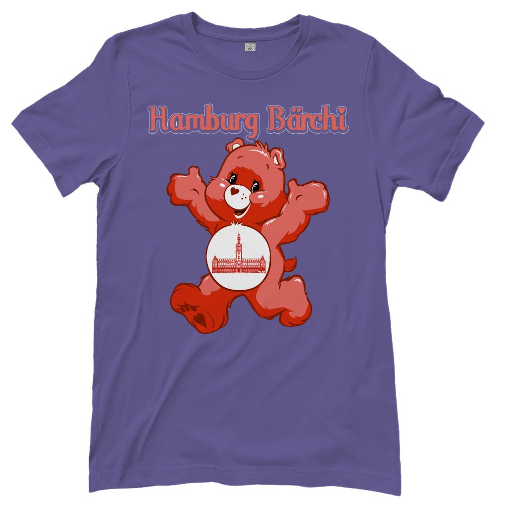 Hamburg Bärchi - Glücksbärchi - Damenshirt Millennial Lilac
