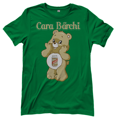 Cara Bärchi - Glücksbärchi - Damenshirt Kelly Green