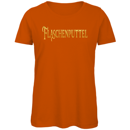 Flaschenputtel - Prinzessin Gold - Damen Premium Bio T-Shirt Urban Orange