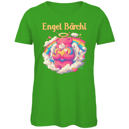 Engel Bärchi - Glücksbärchi - Damen Premium Bio T-Shirt Real Green