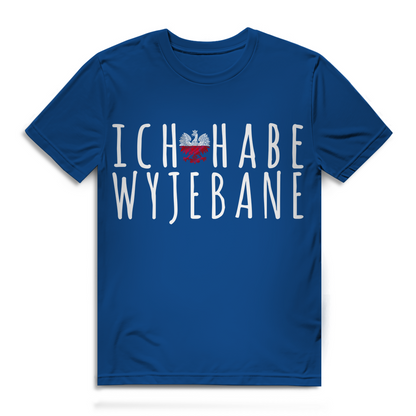 Wyjebane Shirt Männer – Lustiges Polska T-Shirt mit Spruch und polnischem Adler