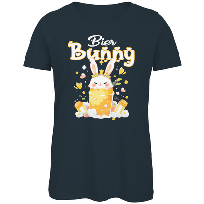 Bier Bunny Hase - Damen Premium Bio T-Shirt