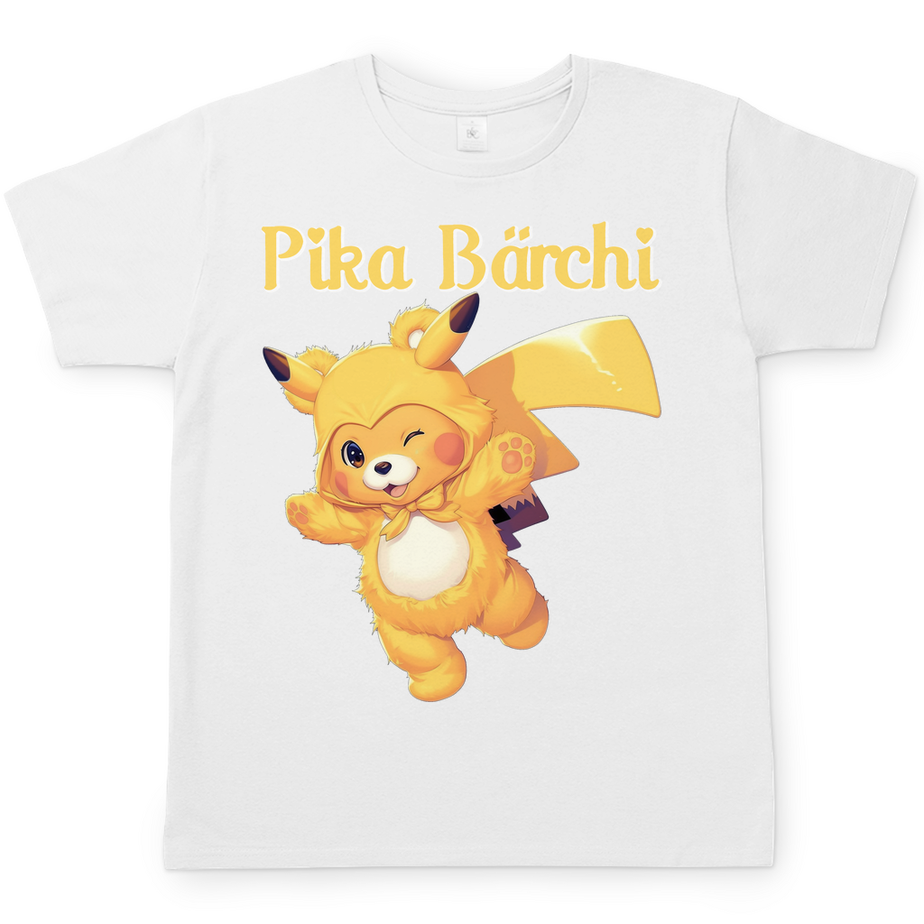 Pika Bärchi - Glücksbärchi - Herren Shirt White