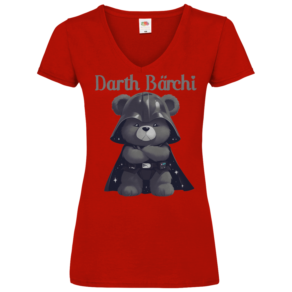 Darth Bärchi - Glücksbärchi - V-Neck Damenshirt