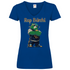 Rap Bärchi - Glücksbärchi - V-Neck Damenshirt Royal Blue
