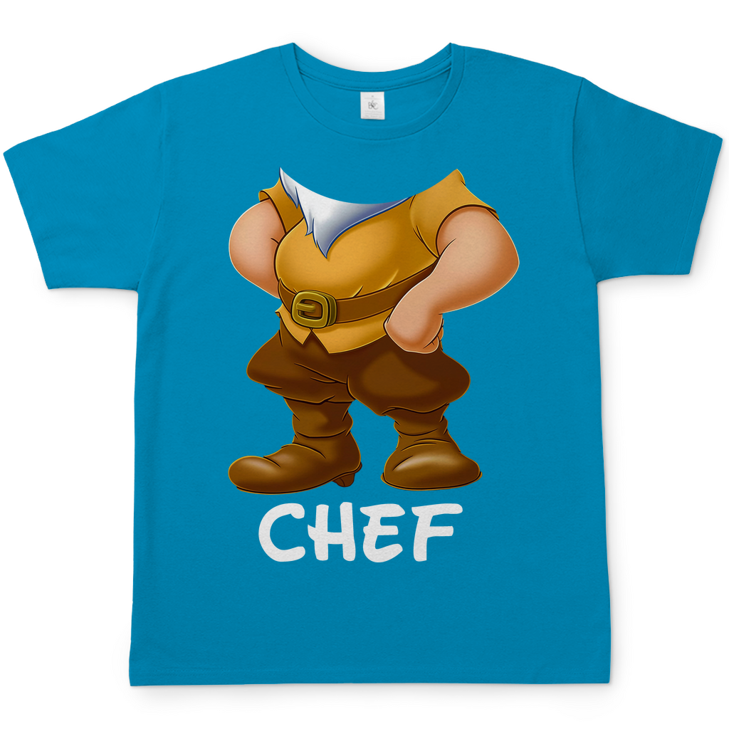 Schneewittchen und die 7 Zwerge - Chef - Herren Shirt Atoll