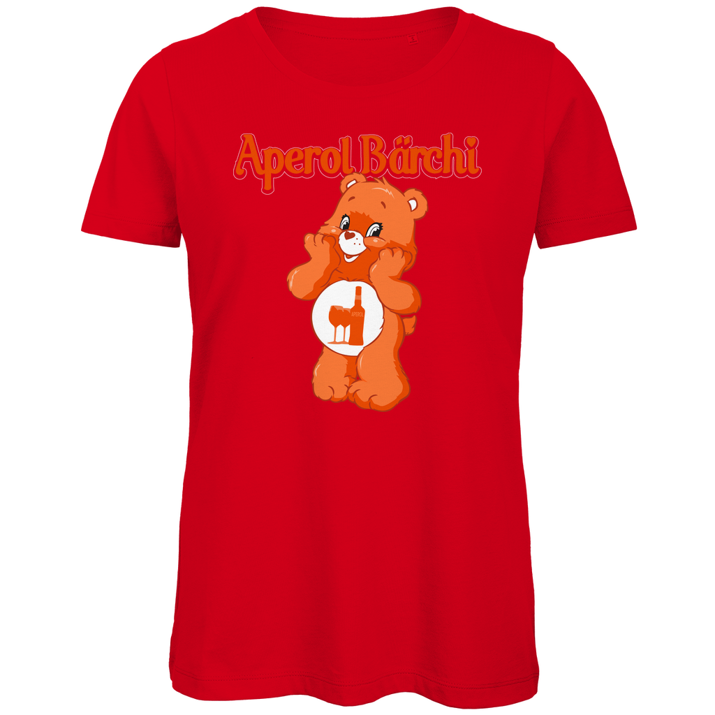 Aperol Bärchi - Glücksbärchi - Damen Premium Bio T-Shirt Red