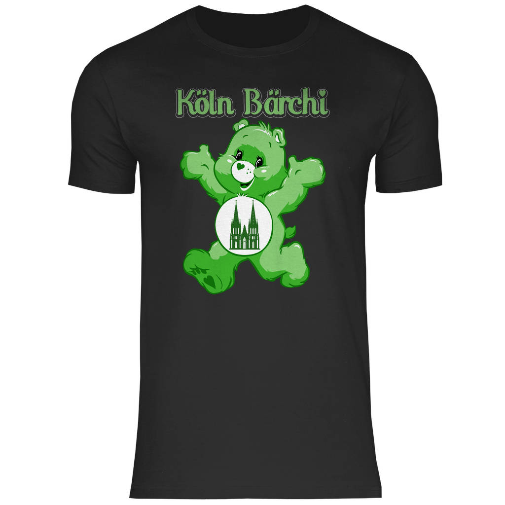Köln Bärchi - Glücksbärchi - Herren Shirt Black